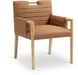 Aimee - Dining Arm Chair - Light Brown Legs - Simple Home Plus