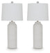 Vauville - Poly Table Lamp (Set of 2) - White - Simple Home Plus