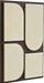 Icon - Mango Wood 4 Piece Wall Art - Brown / Natural - Simple Home Plus