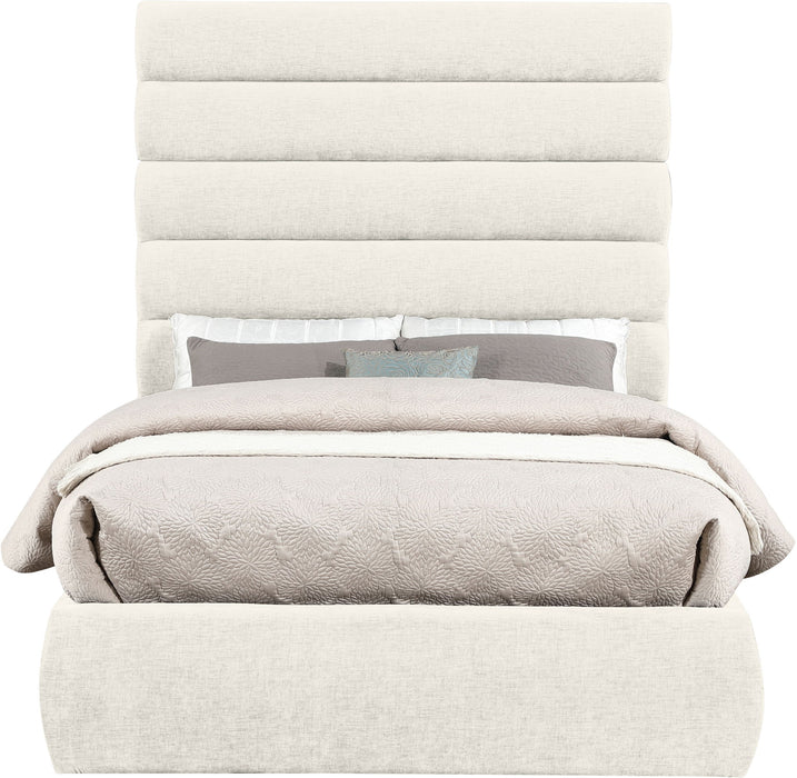 Adam - Chenille Fabric Bed With 70.5" Headboard - Simple Home Plus
