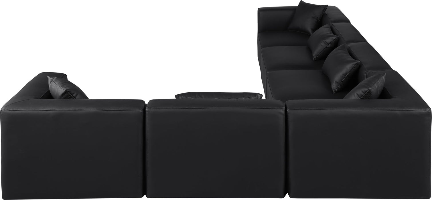 Cube - 6 Piece Modular Corner Sectional - Simple Home Plus