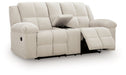 Orlen - Double Reclining Loveseat With Console - Winter - Simple Home Plus