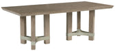 Chrestner - Gray - Rectangular Dining Room Table - Simple Home Plus