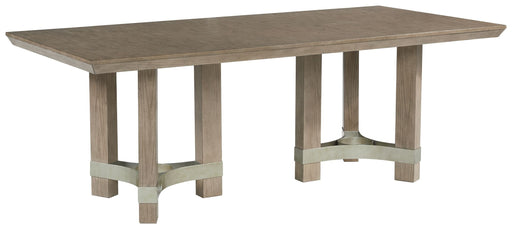 Chrestner - Gray - Rectangular Dining Room Table - Simple Home Plus