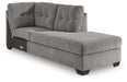 Marleton - Raf Corner Chaise - Gray - Simple Home Plus