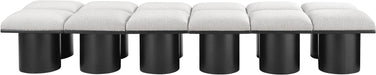 Pavilion - 12 Piece Modular Bench With Black Base - Simple Home Plus