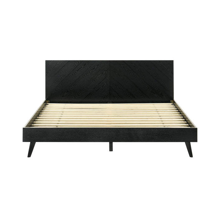 Petra - Platform Wood Bed Frame - Simple Home Plus