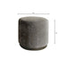 Zoe - Oval Accent Ottoman - Navy / Beige - Simple Home Plus