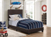 Dorian - Upholstered Panel Bed - Simple Home Plus