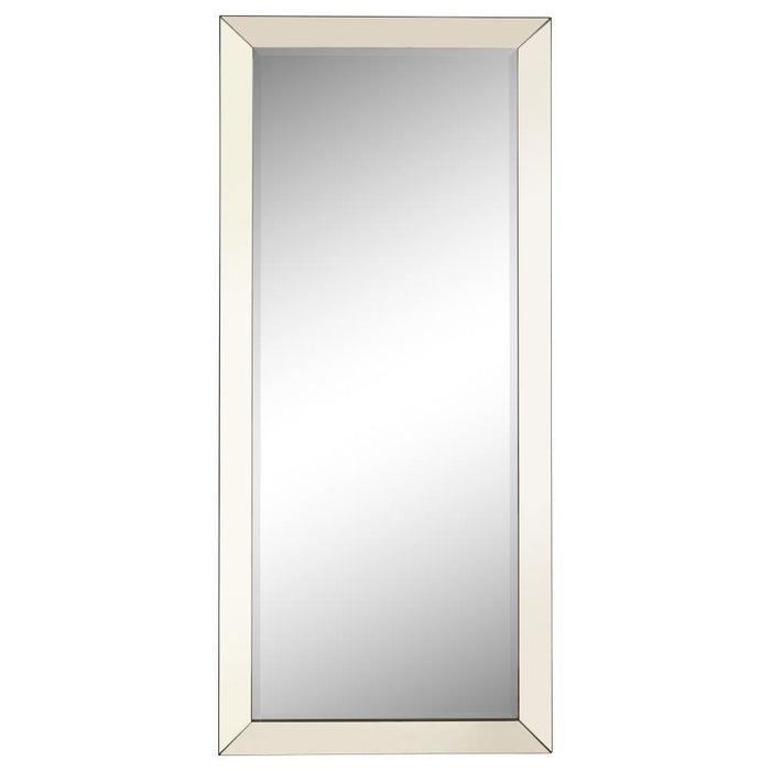 Barnett - Full Length Floor Or Wall Mirror - Silver - Simple Home Plus