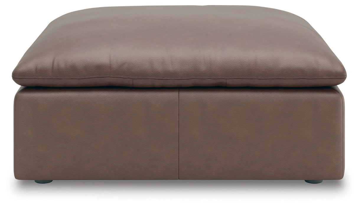 Whitehaven - Oversized Accent Ottoman - Brown - Simple Home Plus