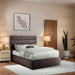 Adam - Linen Fabric Bed With 52" Headboard - Simple Home Plus