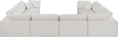 Comfy - 8 Piece Linen Modular Sectional - Simple Home Plus