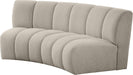 Infinity - 2 Piece Boucle Modular Sectional - Simple Home Plus