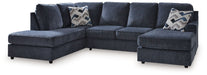 Albar Place - Sectional With Ottoman - Simple Home Plus