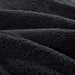 Mira - 3 Piece Full/Queen Crushed Velvet Sherpa Reversible Comforter Set - Charcoal - Simple Home Plus