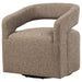 Westhill - Boucle Upholstered Swivel Accent Chair - Simple Home Plus