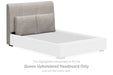 Cabalynn - Queen Upholstered Headboard - Oatmeal - Simple Home Plus