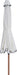 Amalfi - Patio Umbrella - Light Brown Pole - Simple Home Plus