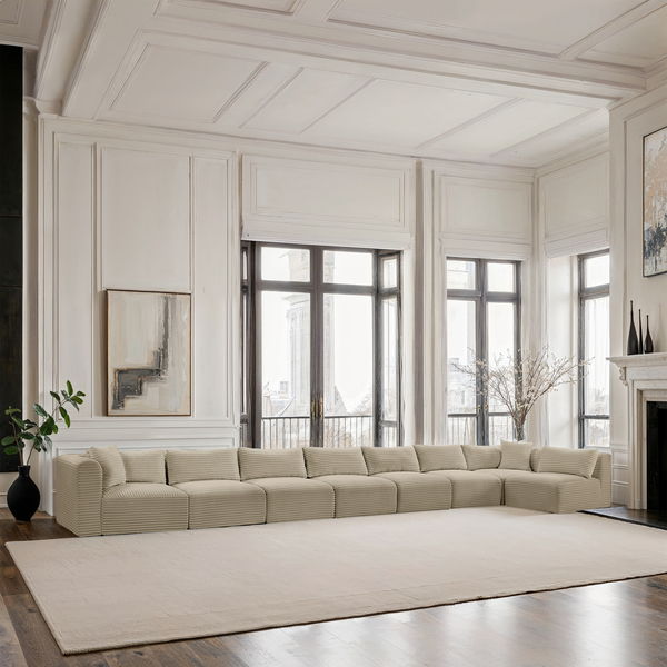 Shaggy - 8 Piece Modular Sectional