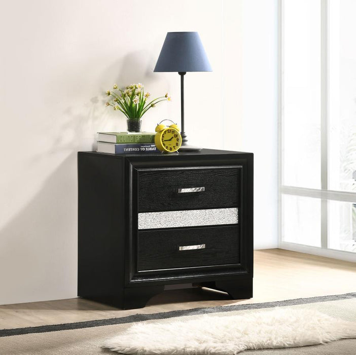 Miranda - 2-Drawer Nightstand - Simple Home Plus