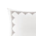 Isla - Embroidered Euro Sham - White - Simple Home Plus