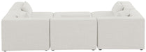 Cube - Linen 6 Piece Modular Sectional - Simple Home Plus