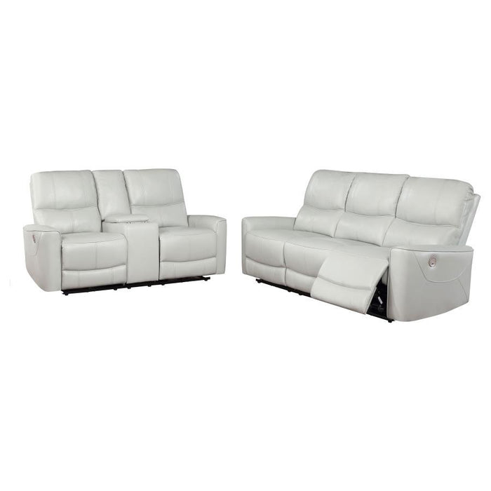 Greenfield - Power Reclining Sofa Set - Simple Home Plus