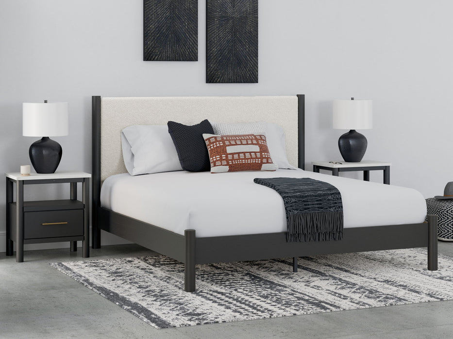 Cadmori - Upholstered Panel Bed - Simple Home Plus