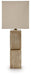 Laddner - Poly Table Lamp - Beige - Simple Home Plus