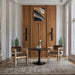 Sacha - Velvet Dining Chair With Natural Base (Set of 2) - Simple Home Plus