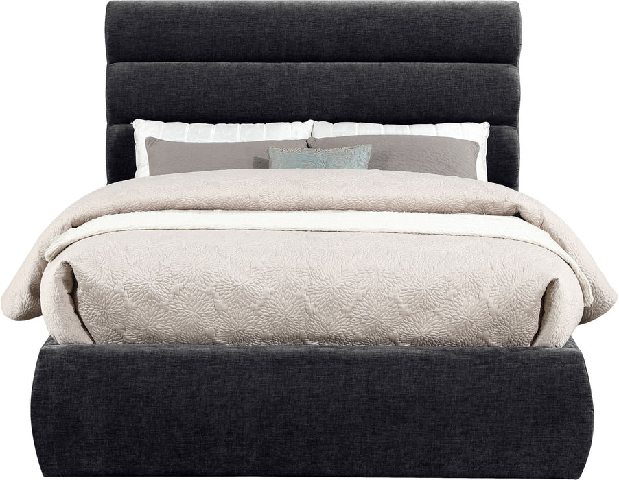 Adam - Chenille Fabric Bed With 52" Headboard - Simple Home Plus
