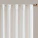 Lexus - 52x63" Rod Pocket With Back Tab Privacy Curtain Pair (Set of 2) - White - Simple Home Plus