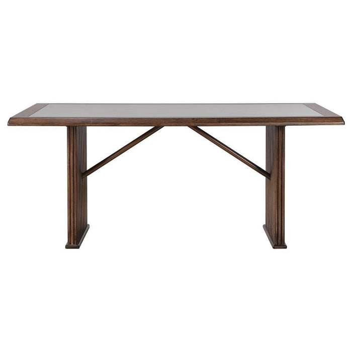 Sherwood - Rectangular Dining Table - Brown - Simple Home Plus