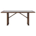 Sherwood - Rectangular Dining Table - Brown - Simple Home Plus