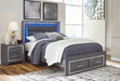 Lodanna - King Storage Footboard - Gray - Simple Home Plus