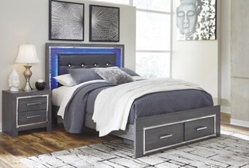 Lodanna - King Storage Footboard - Gray - Simple Home Plus