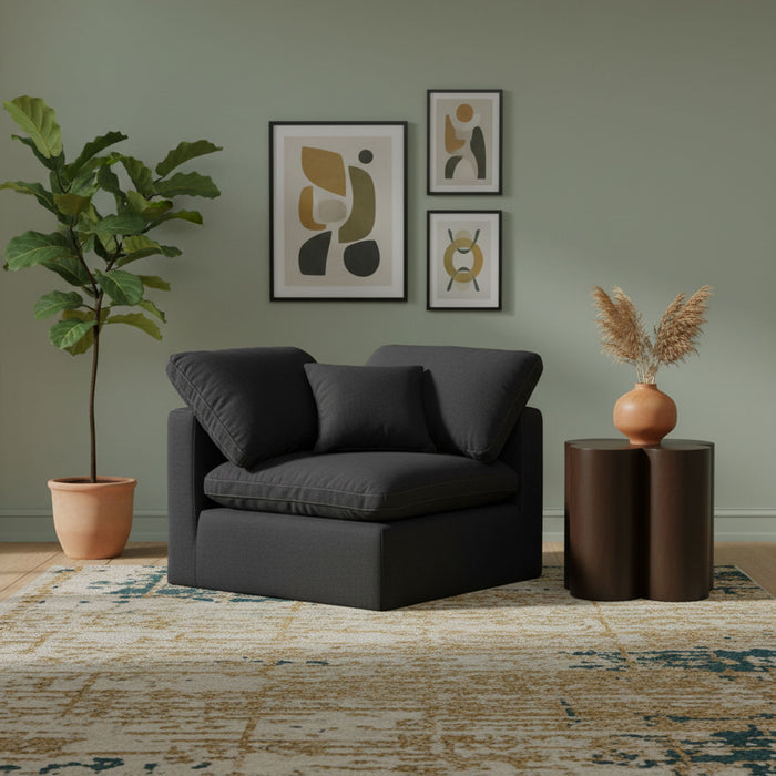 Indulge - Linen Corner Chair - Simple Home Plus