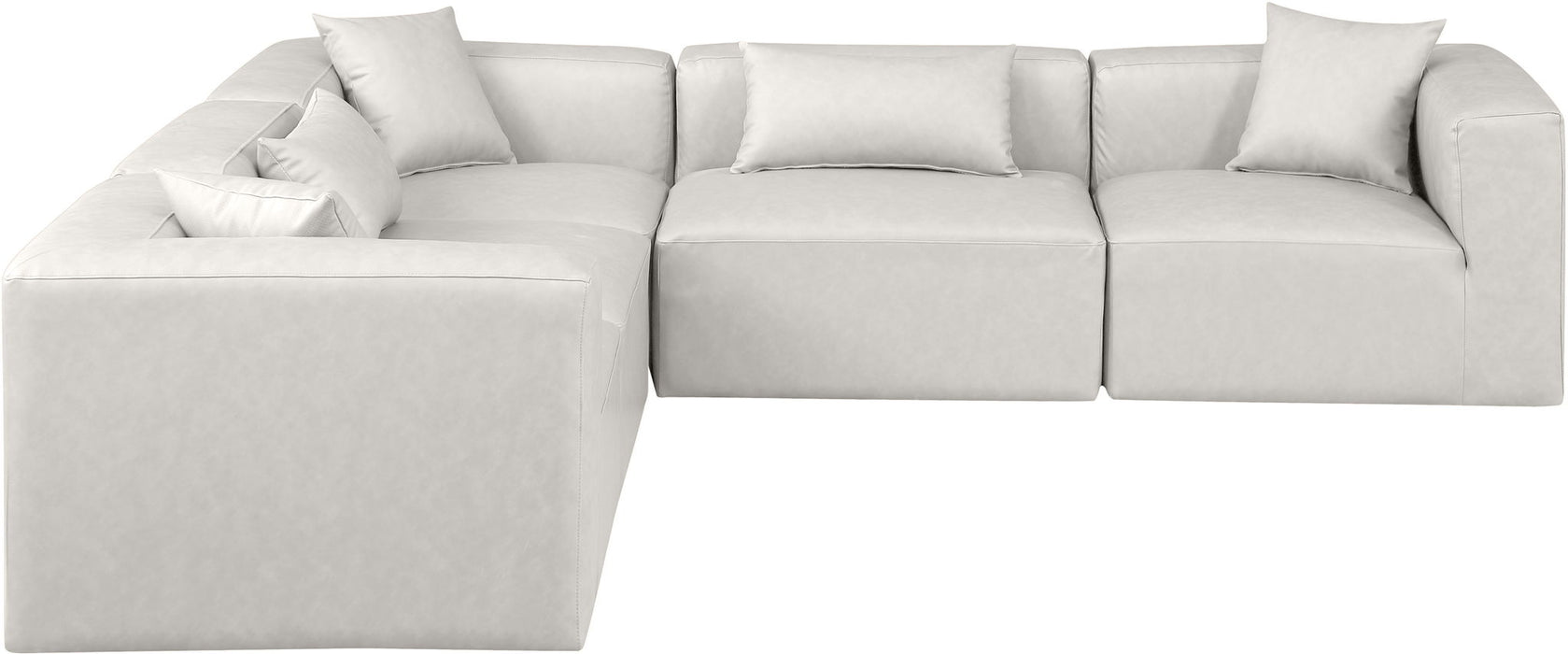 Cube - 5 Piece Modular Corner Sectional - Simple Home Plus