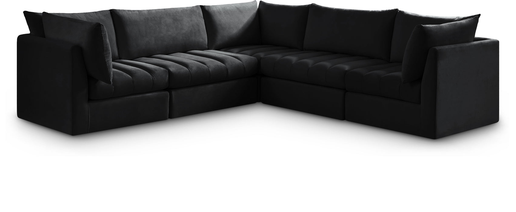 Jacob - Modular Corner Sectional 5 Piece - Simple Home Plus