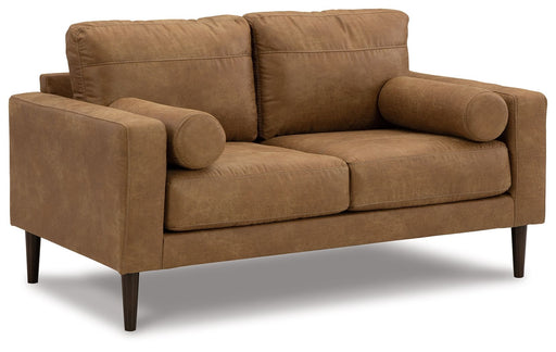 Telora - Caramel - Loveseat - Simple Home Plus