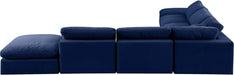 Comfy - 7 Piece Velvet Modular Corner Sectional - Simple Home Plus