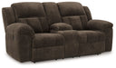 Frohn - Dbl Reclining Loveseat With Console - Simple Home Plus