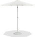 Fiji - Aluminum Patio Umbrella With Round White Base - Simple Home Plus