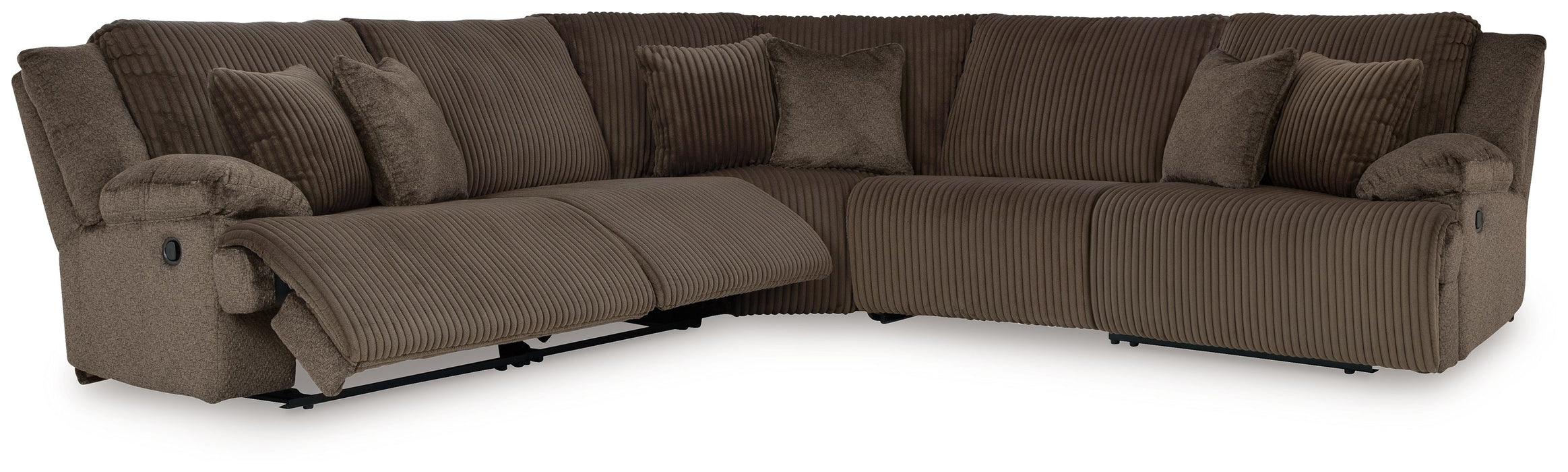 Top Tier - Reclining Sectional - Simple Home Plus