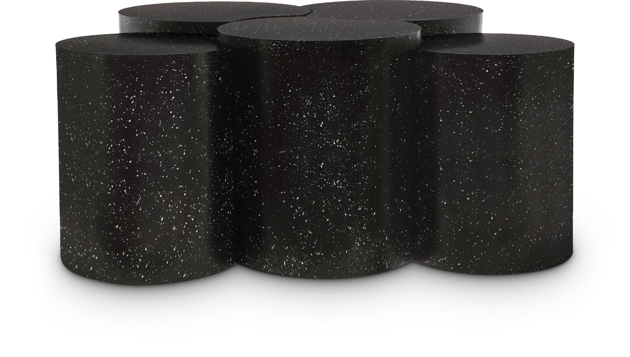 Dimple - 20" 5 Piece Modular Coffee Table - Terazzo Finish - Simple Home Plus