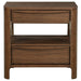 Maderia - 2-Drawer Nightstand Bedside Table - Walnut - Simple Home Plus
