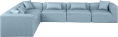 Cube - 6 Piece Modular Corner Sectional - Simple Home Plus