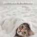 Vivienne - Faux Fur Throw - Ivory - Simple Home Plus