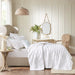 Celeste - King 4 Piece Reversible Coverlet Set - White - Simple Home Plus